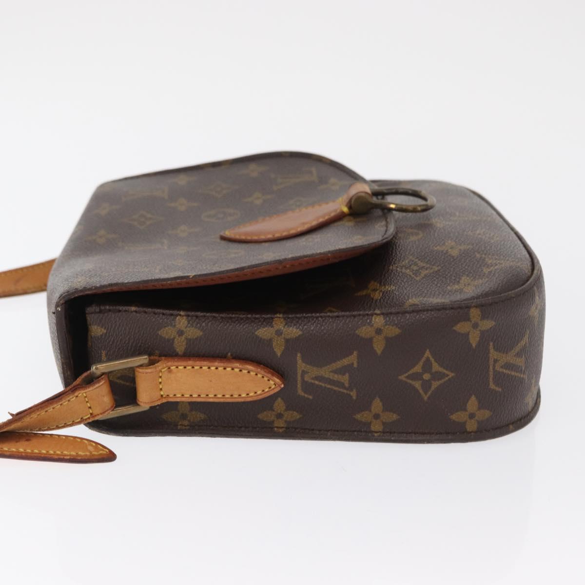 LOUIS VUITTON Monogram Saint Cloud GM Shoulder Bag M51242 LV Auth 161845