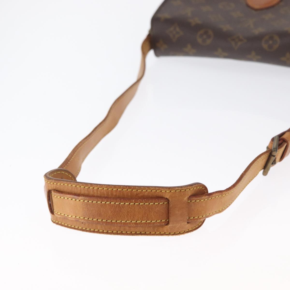 LOUIS VUITTON Monogram Saint Cloud GM Shoulder Bag M51242 LV Auth 161845