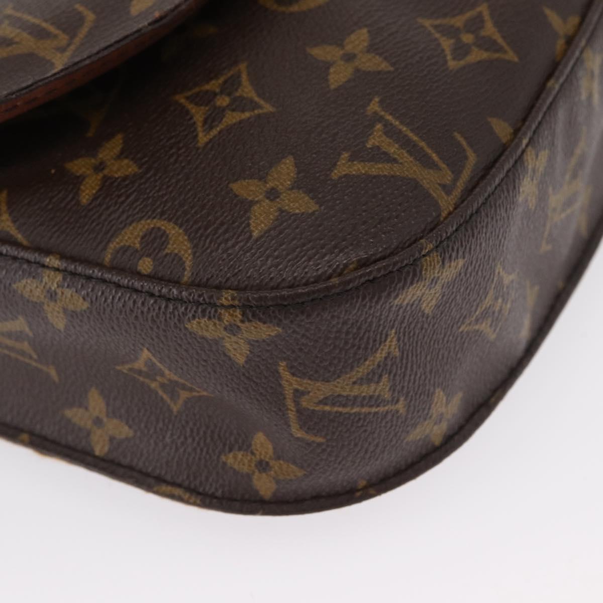 LOUIS VUITTON Monogram Saint Cloud GM Shoulder Bag M51242 LV Auth 161846