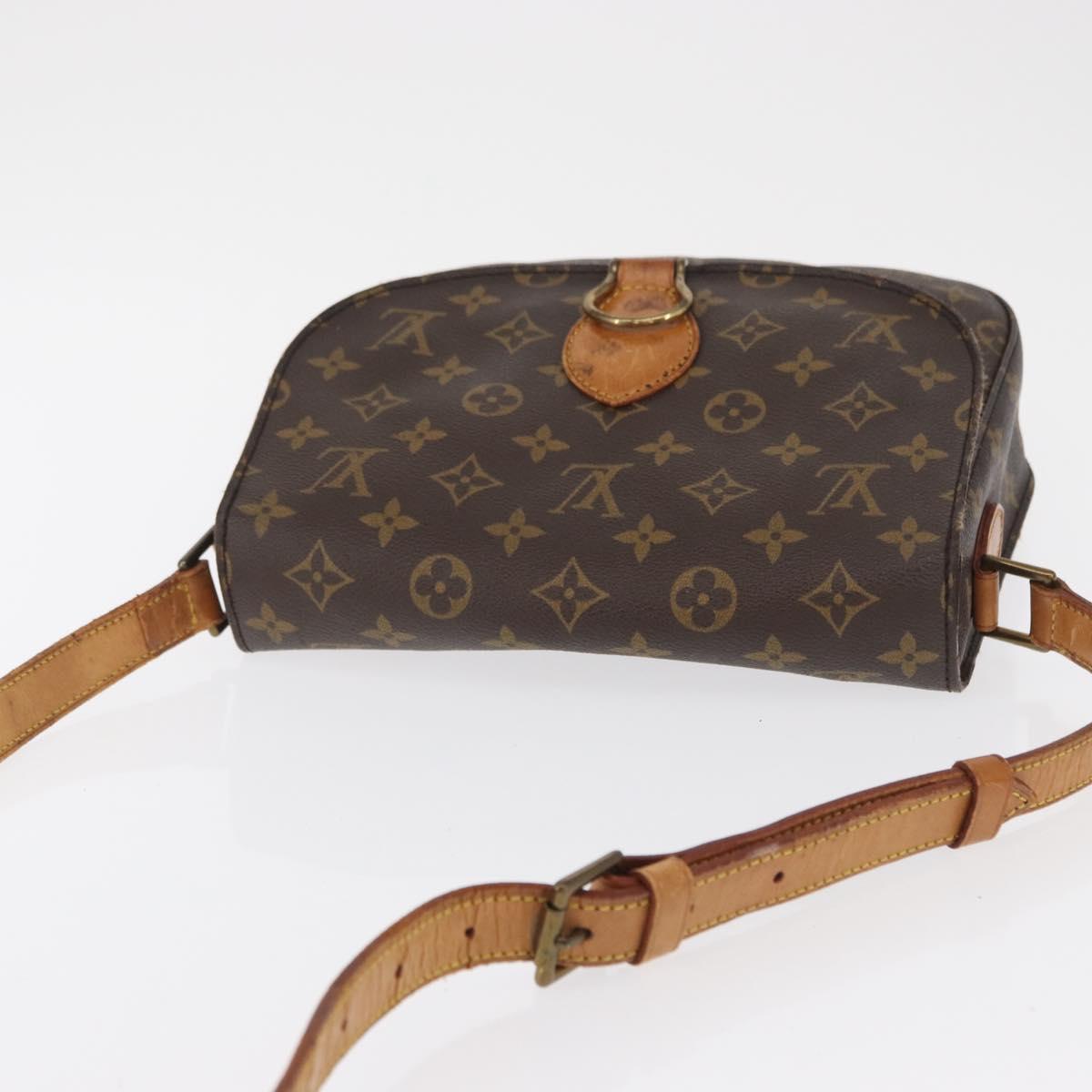 LOUIS VUITTON Monogram Saint Cloud GM Shoulder Bag M51242 LV Auth 161846