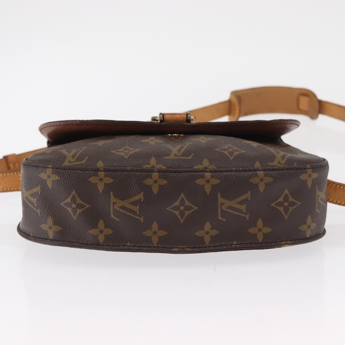 LOUIS VUITTON Monogram Saint Cloud GM Shoulder Bag M51242 LV Auth 161846