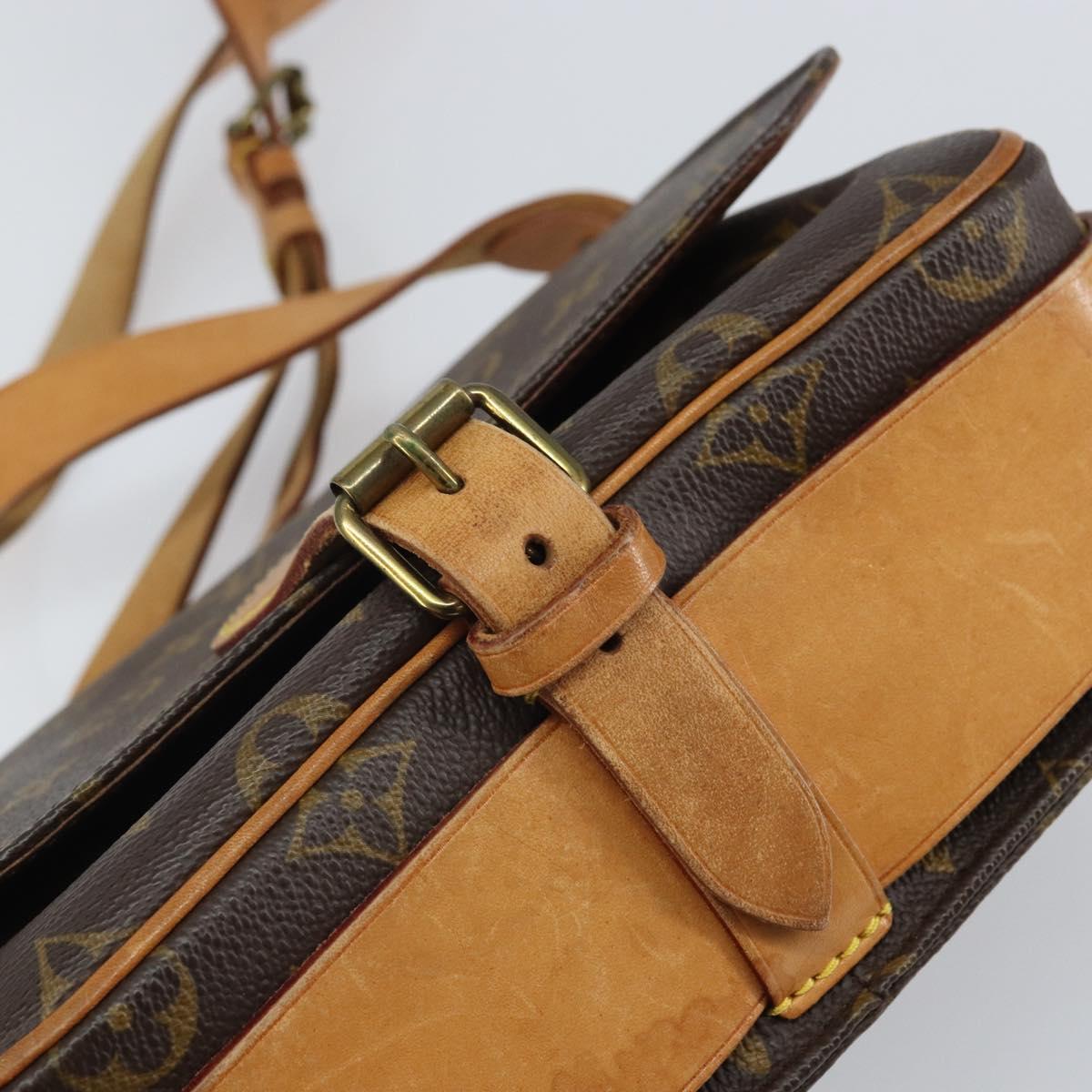 LOUIS VUITTON Monogram Cartouchiere MM Shoulder Bag M51253 LV Auth 161847