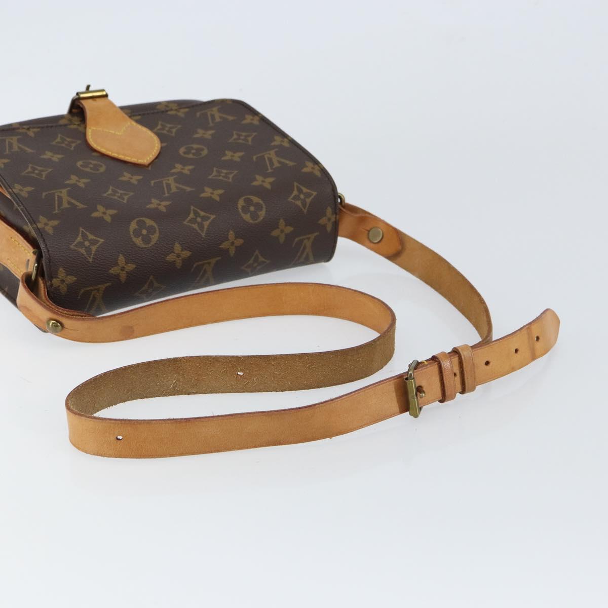 LOUIS VUITTON Monogram Cartouchiere MM Shoulder Bag M51253 LV Auth 161847