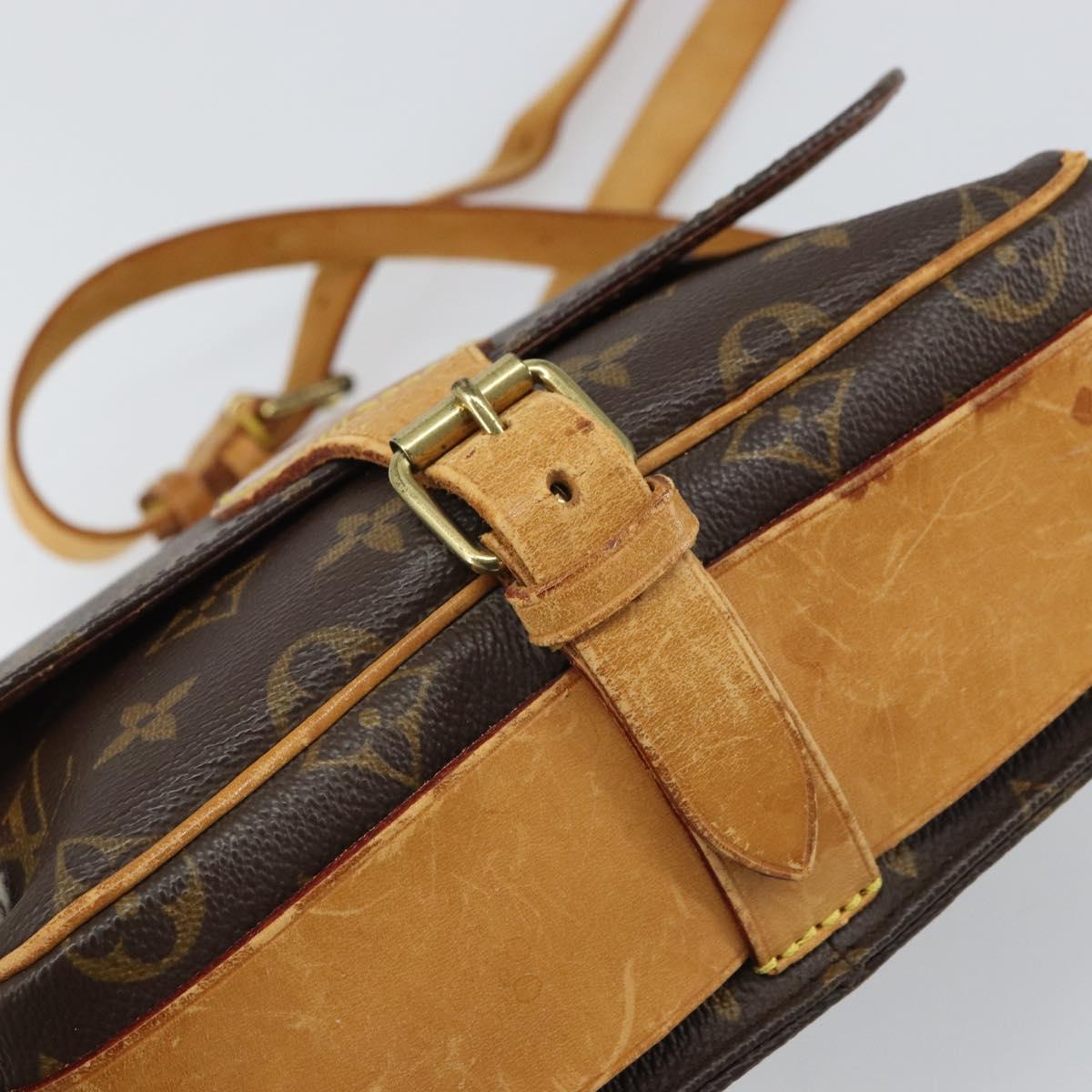 LOUIS VUITTON Monogram Cartouchiere MM Shoulder Bag M51253 LV Auth 161849