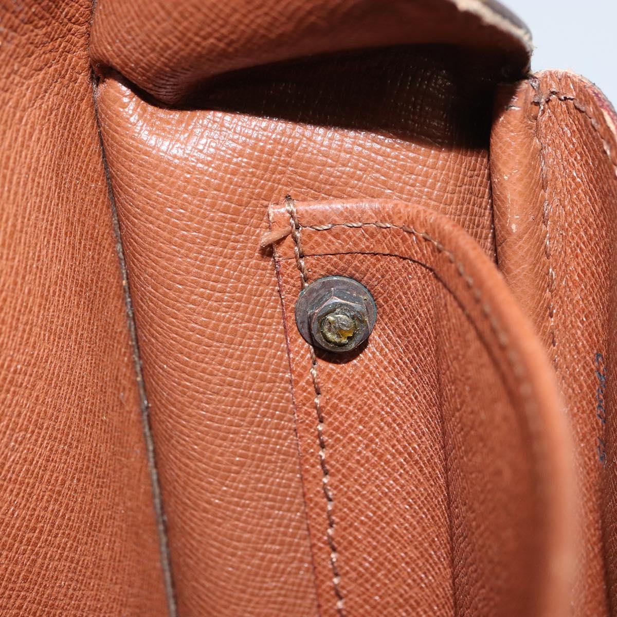 LOUIS VUITTON Monogram Cartouchiere MM Shoulder Bag M51253 LV Auth 161849