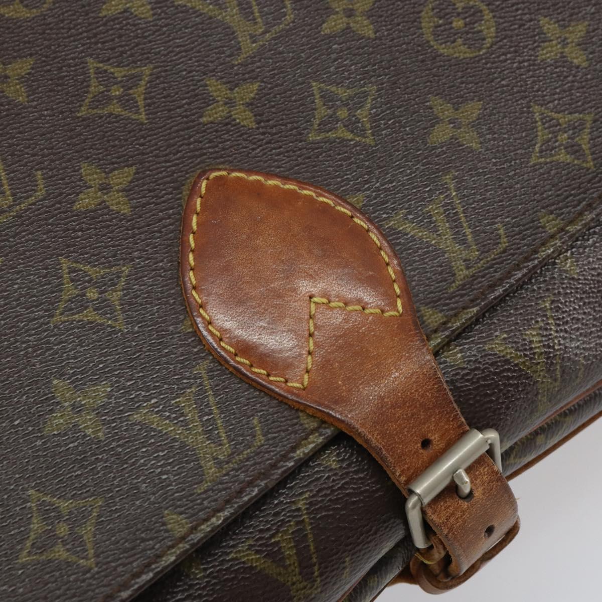 LOUIS VUITTON Monogram Cartouchiere GM Shoulder Bag Vintage M51252 Auth 161851