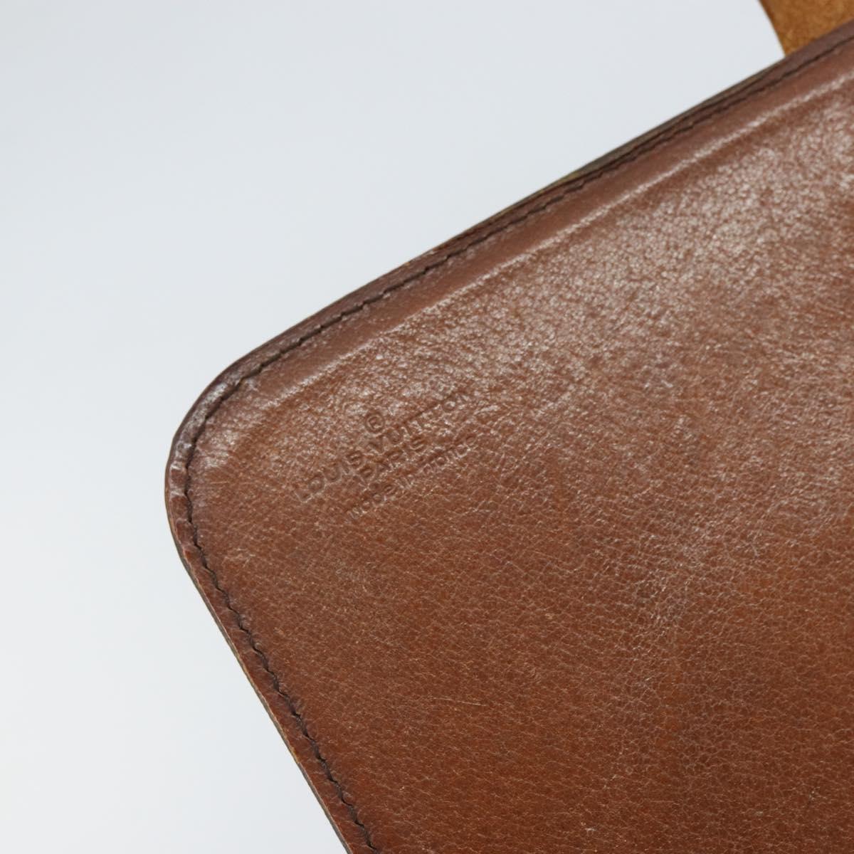 LOUIS VUITTON Monogram Cartouchiere GM Shoulder Bag Vintage M51252 Auth 161851