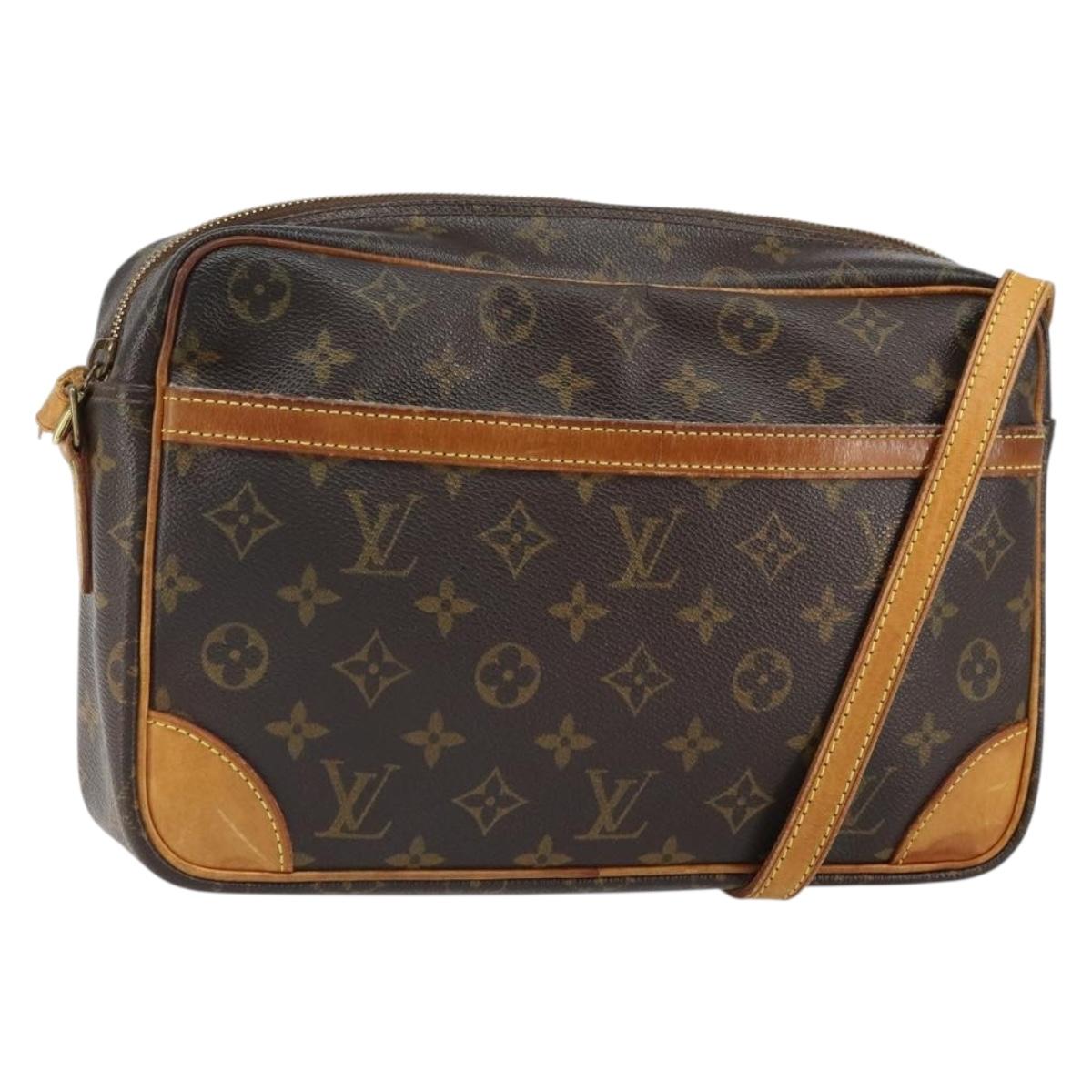 LOUIS VUITTON Monogram Trocadero 30 Shoulder Bag M51272 LV Auth 161858