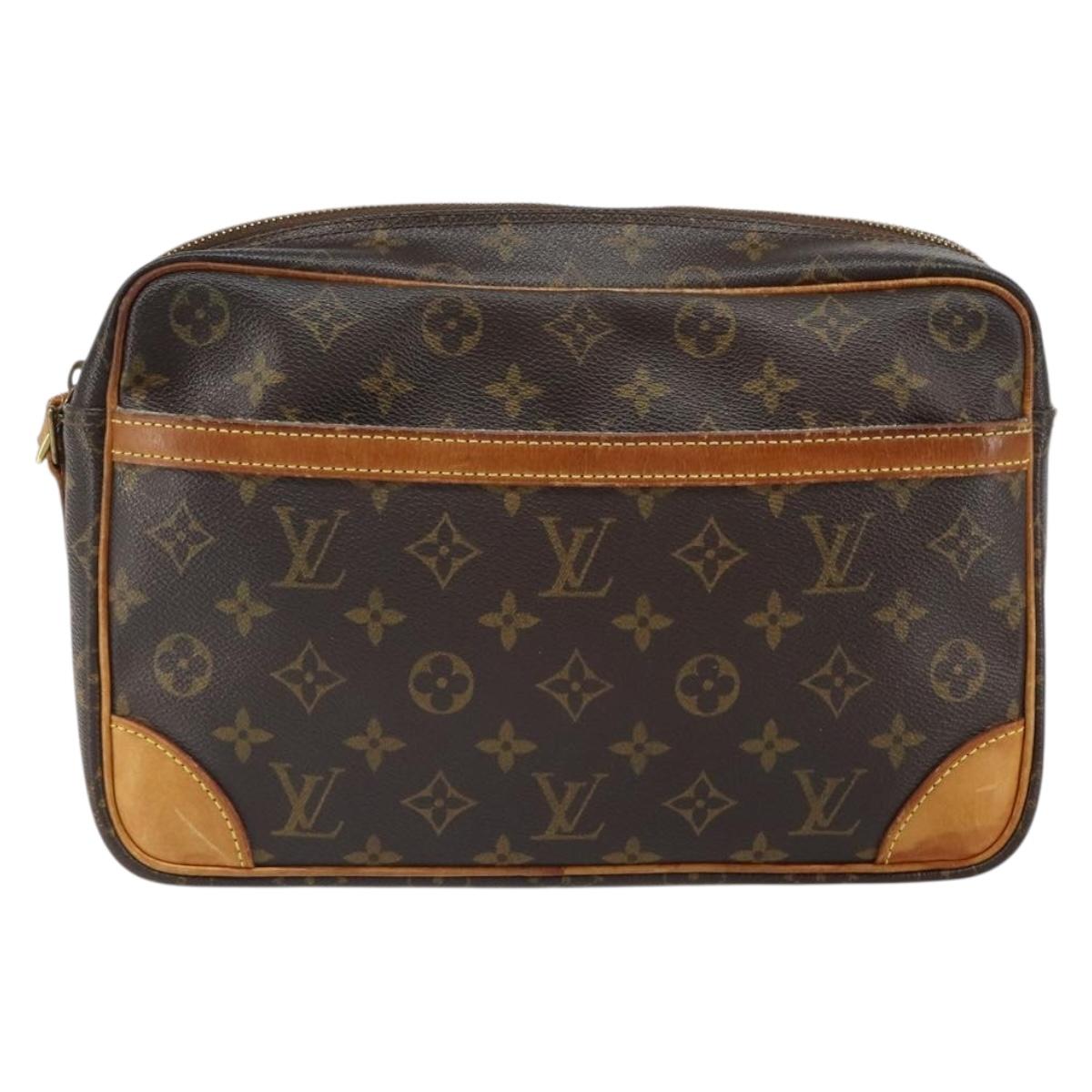 LOUIS VUITTON Monogram Trocadero 30 Shoulder Bag M51272 LV Auth 161858