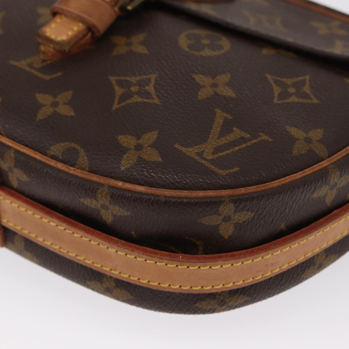 LOUIS VUITTON Monogram Jeune Fille PM Shoulder Bag M51227 LV Auth 161859A