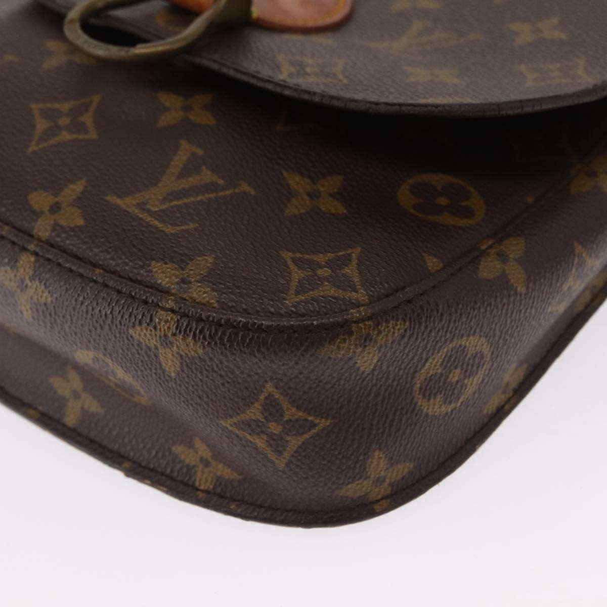 LOUIS VUITTON Monogram Saint Cloud MM Shoulder Bag M51243 LV Auth 161862