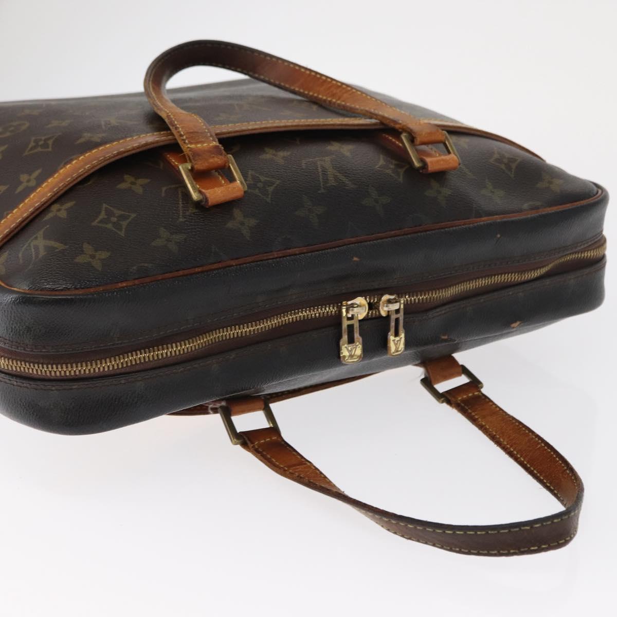 LOUIS VUITTON Monogram Porte Documents Pegas Hand Bag M53343 LV Auth 161871
