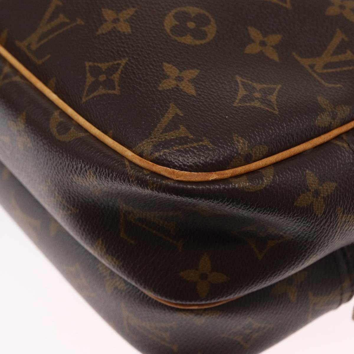 LOUIS VUITTON Monogram Reporter PM Shoulder Bag M45254 LV Auth 161872