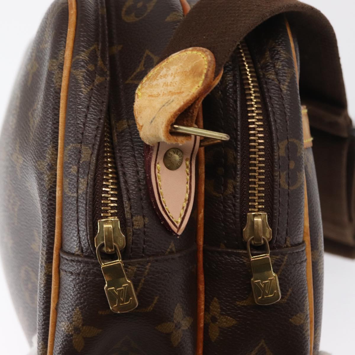 LOUIS VUITTON Monogram Reporter PM Shoulder Bag M45254 LV Auth 161872