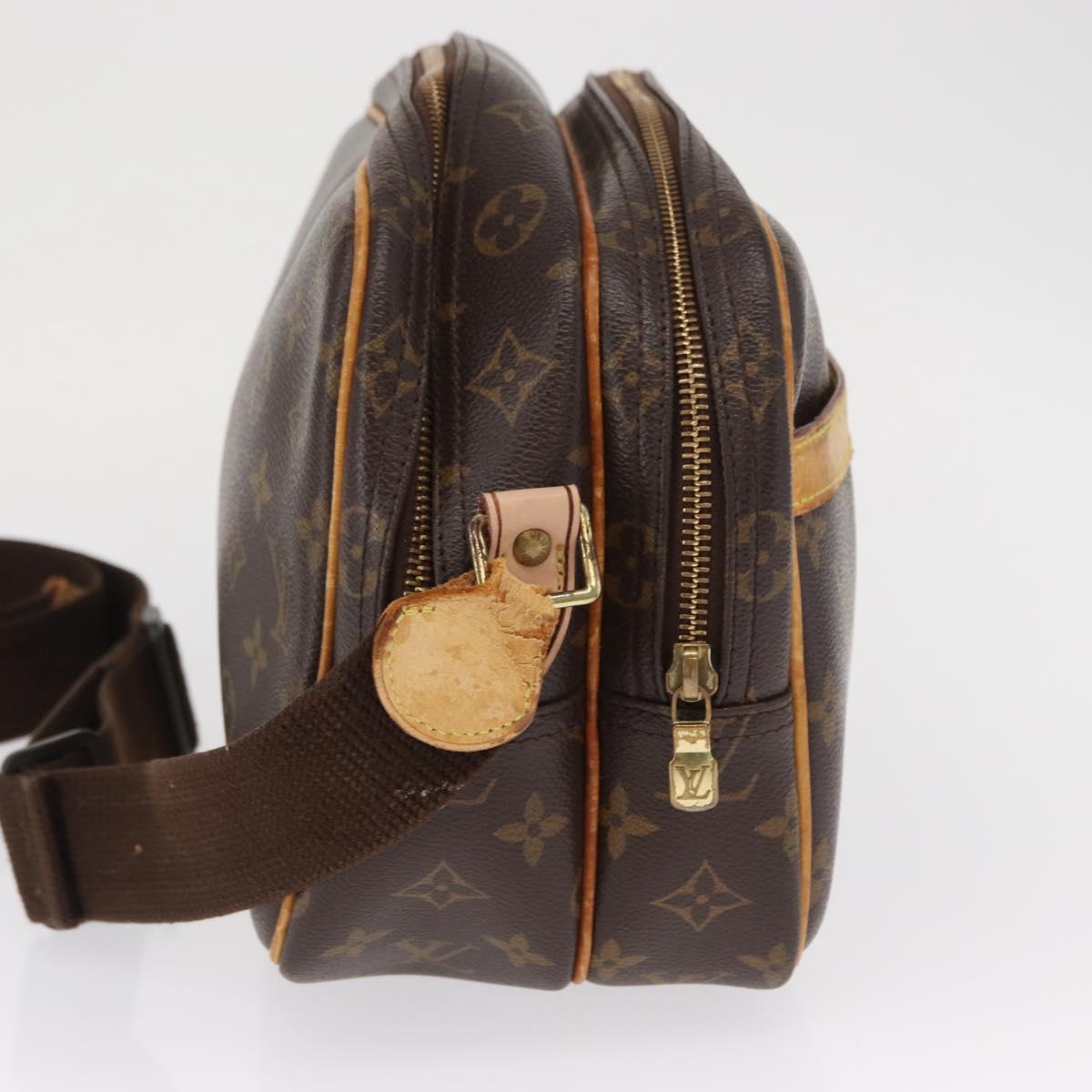 LOUIS VUITTON Monogram Reporter PM Shoulder Bag M45254 LV Auth 161872