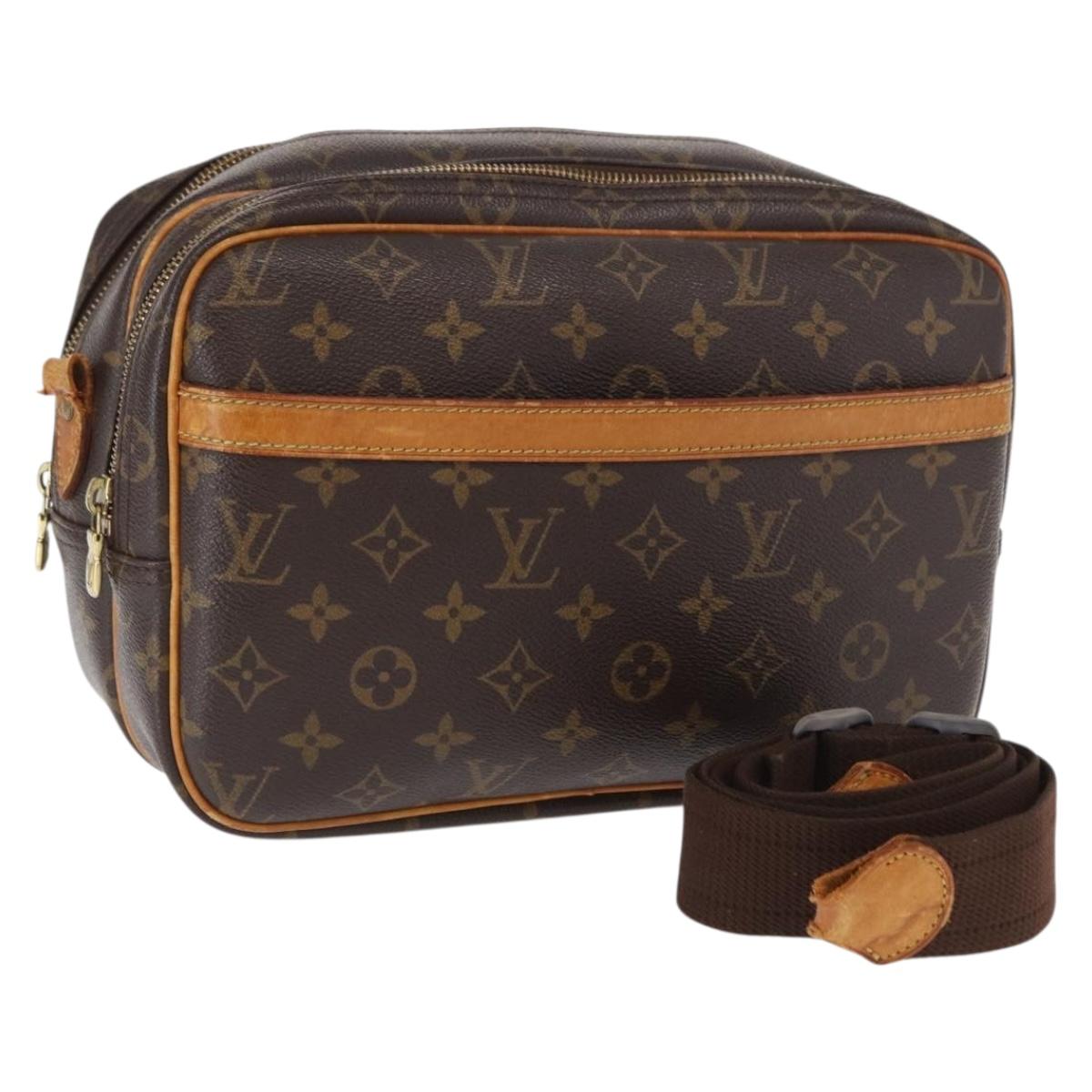 LOUIS VUITTON Monogram Reporter PM Shoulder Bag M45254 LV Auth 161874