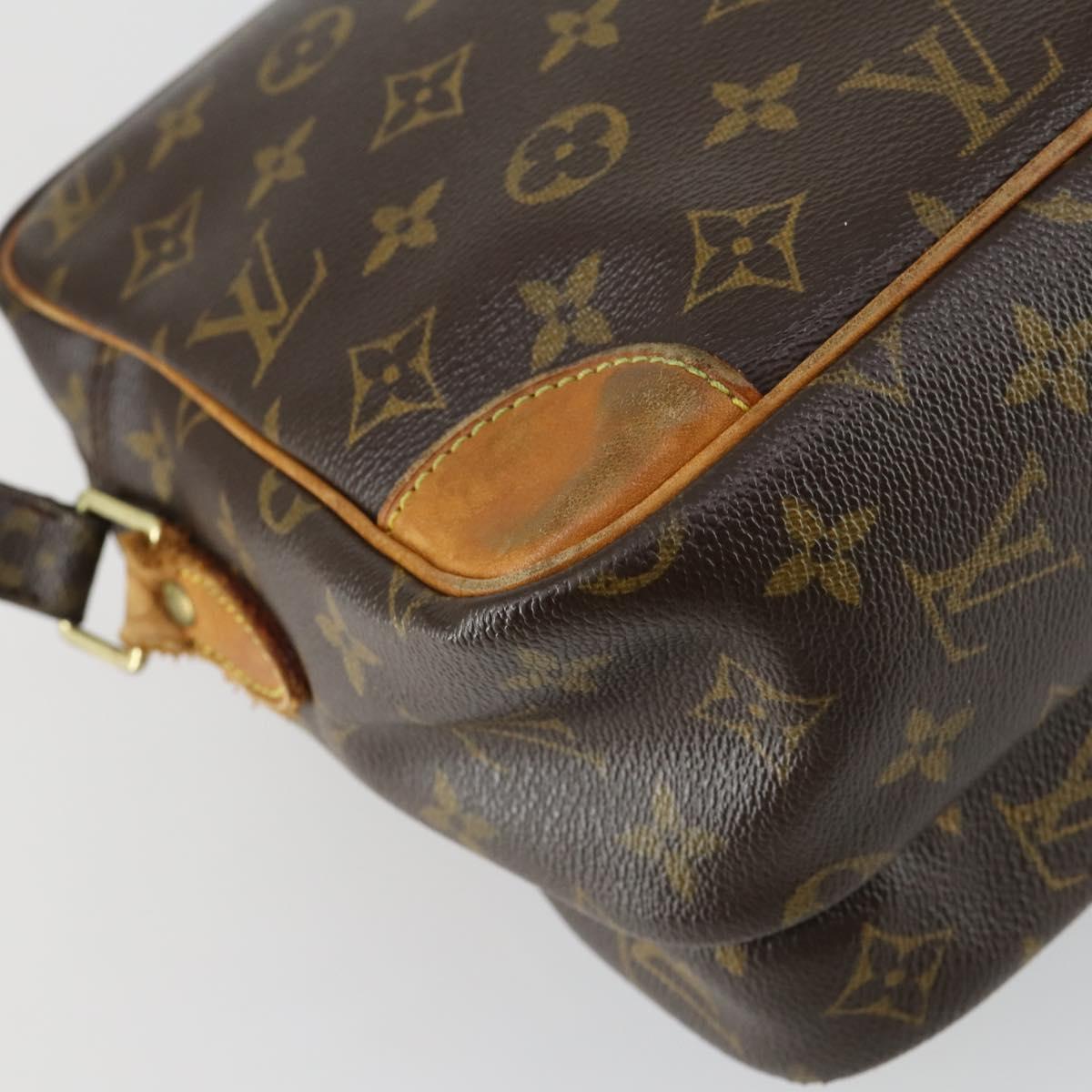 LOUIS VUITTON Monogram Nile Shoulder Bag M45244 LV Auth 161875