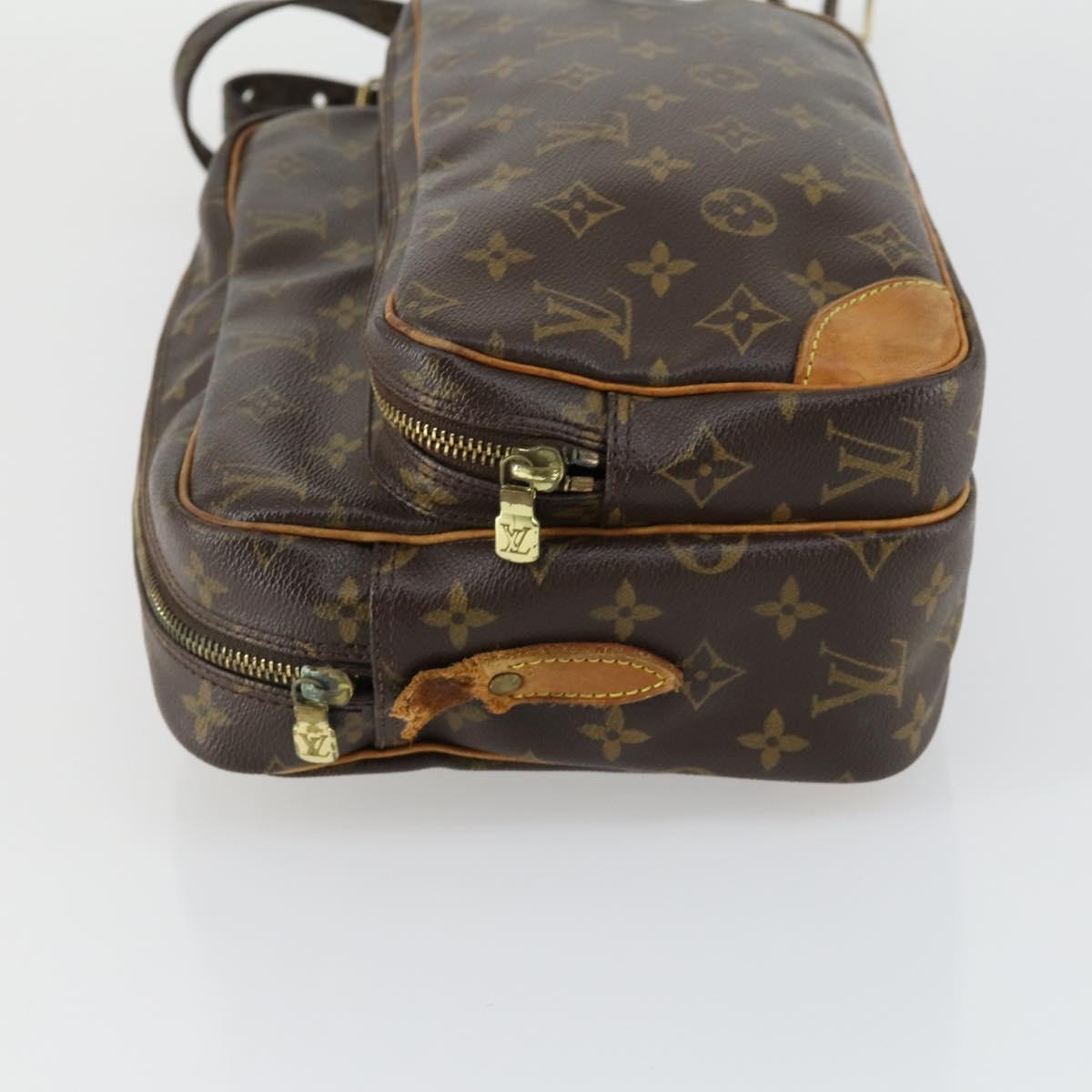 LOUIS VUITTON Monogram Nile Shoulder Bag M45244 LV Auth 161875