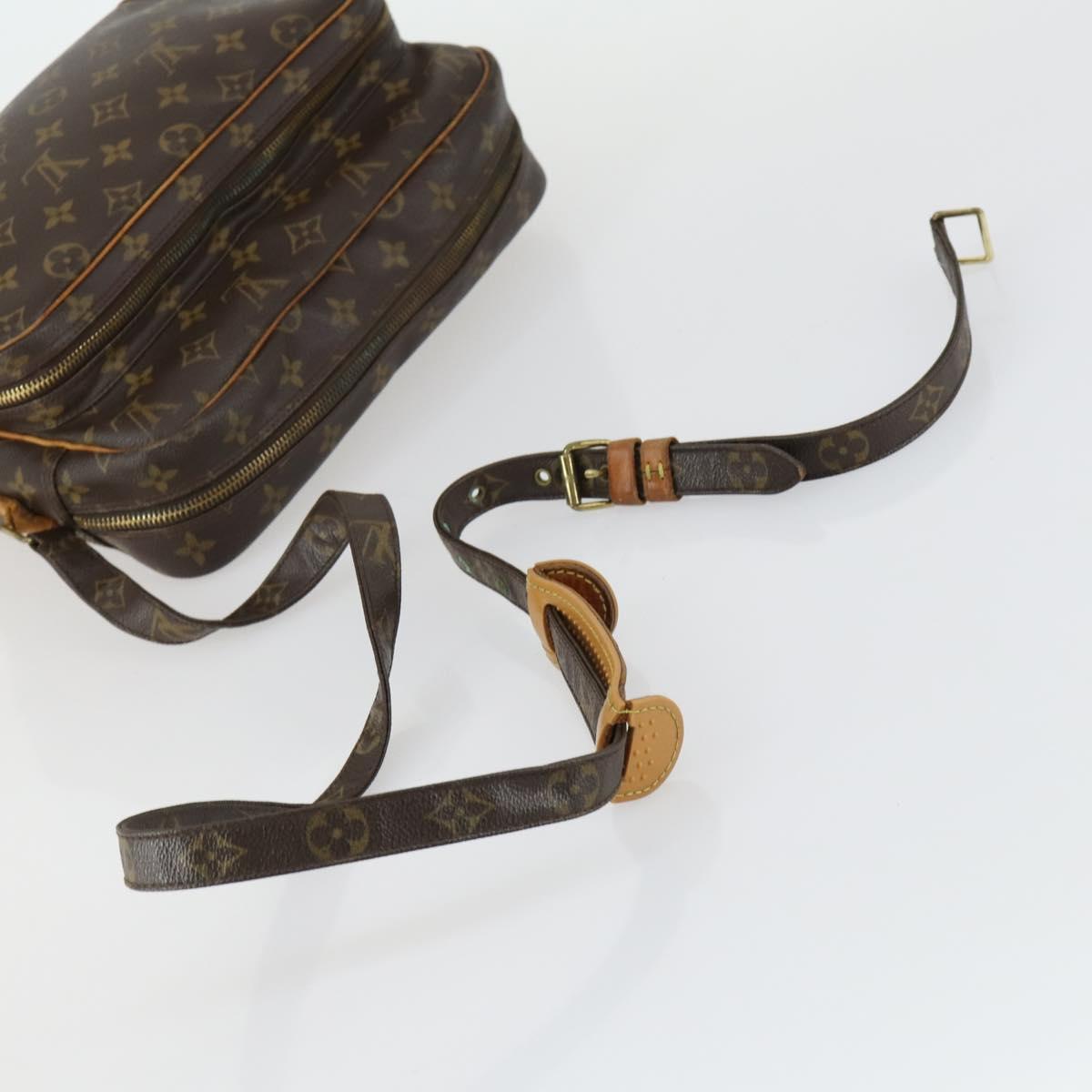 LOUIS VUITTON Monogram Nile Shoulder Bag M45244 LV Auth 161875