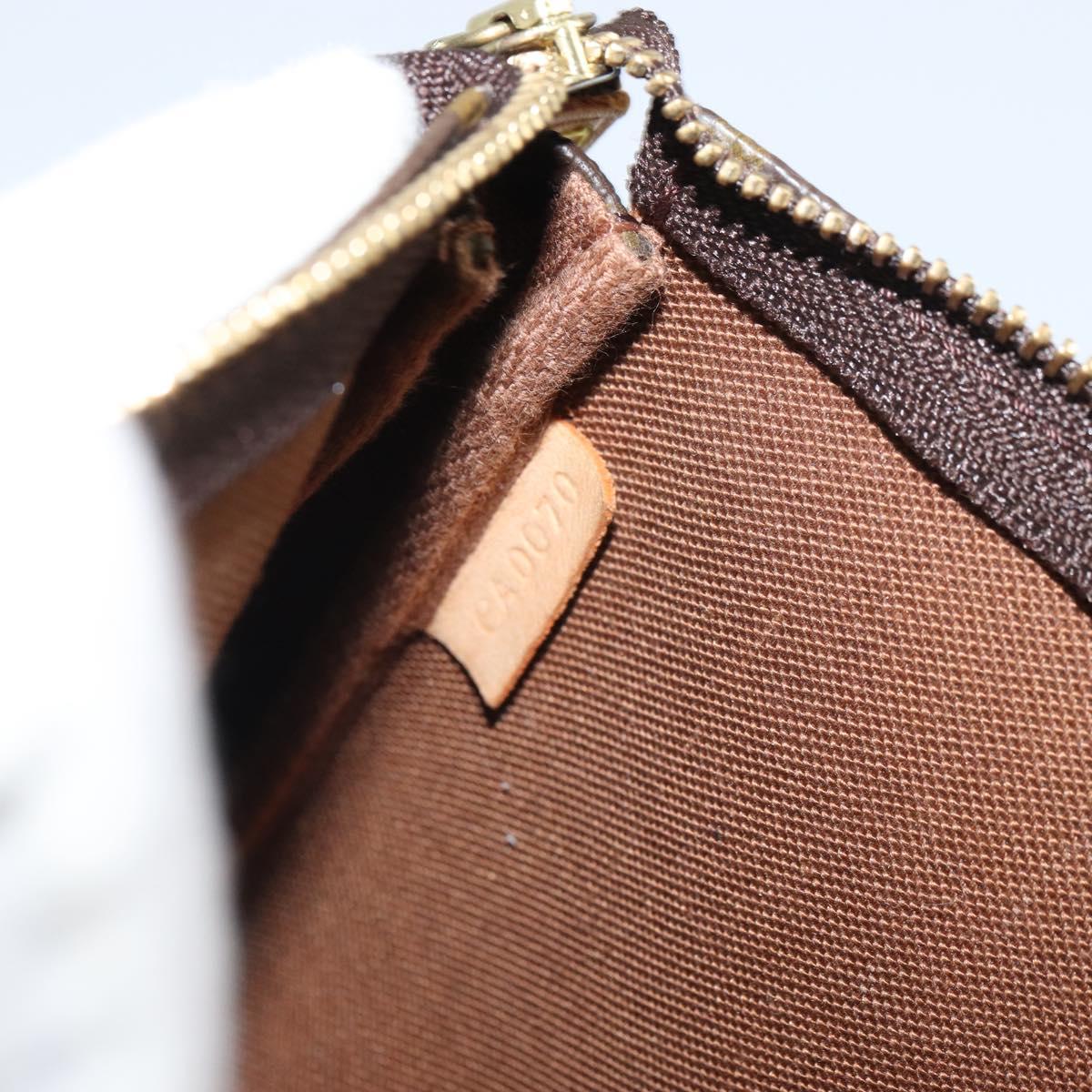 LOUIS VUITTON Monogram Pochette Accessoires Pouch M51980 LV Auth 161878