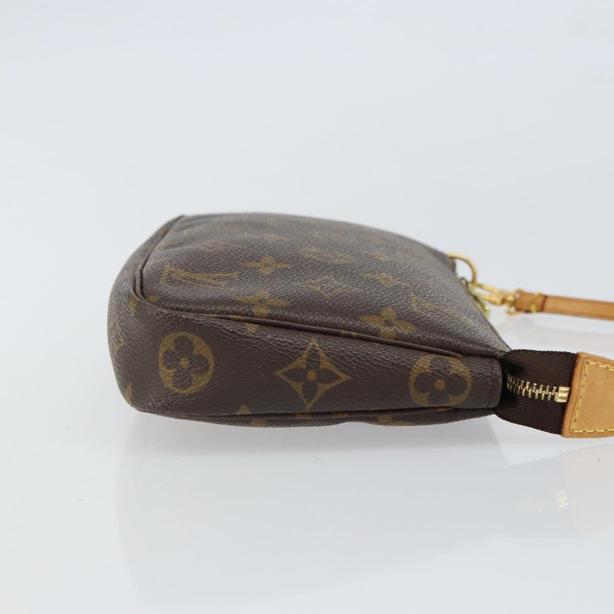 LOUIS VUITTON Monogram Pochette Accessoires Pouch M51980 LV Auth 161878