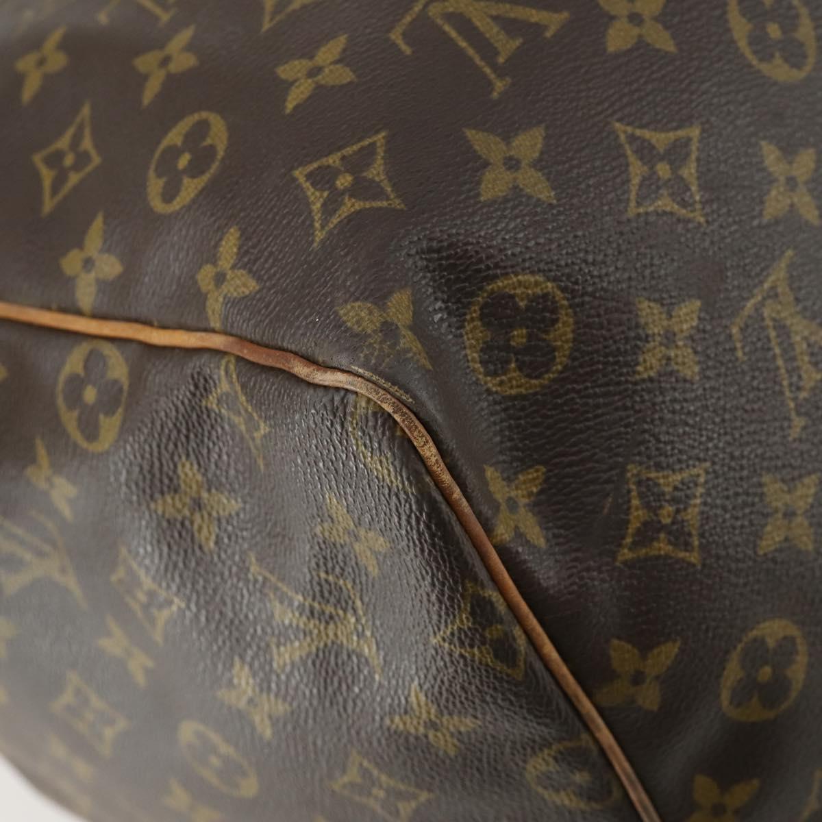 LOUIS VUITTON Monogram Keepall 60 Boston Bag M41422 LV Auth 161886