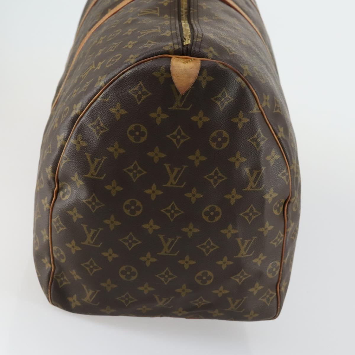 LOUIS VUITTON Monogram Keepall 60 Boston Bag M41422 LV Auth 161886