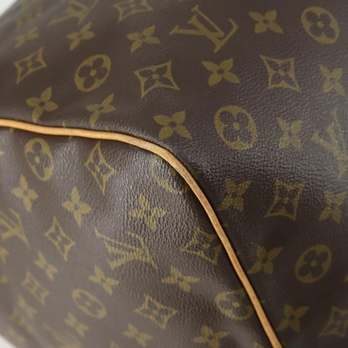 LOUIS VUITTON Monogram Keepall 60 Boston Bag M41422 LV Auth 161887