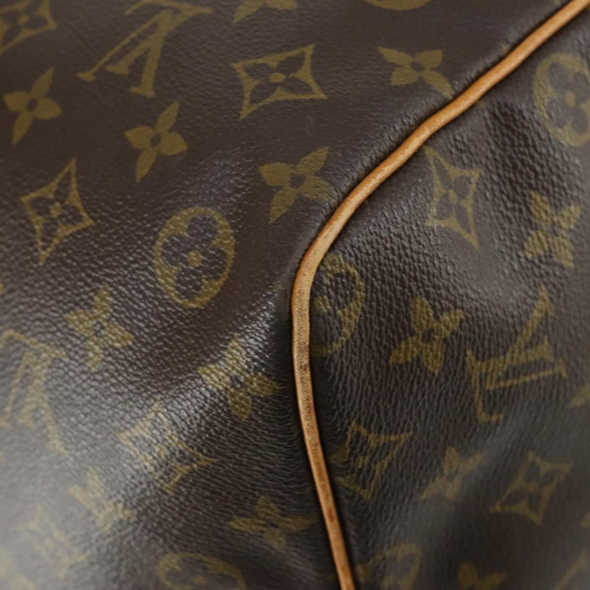 LOUIS VUITTON Monogram Keepall 60 Boston Bag M41422 LV Auth 161887