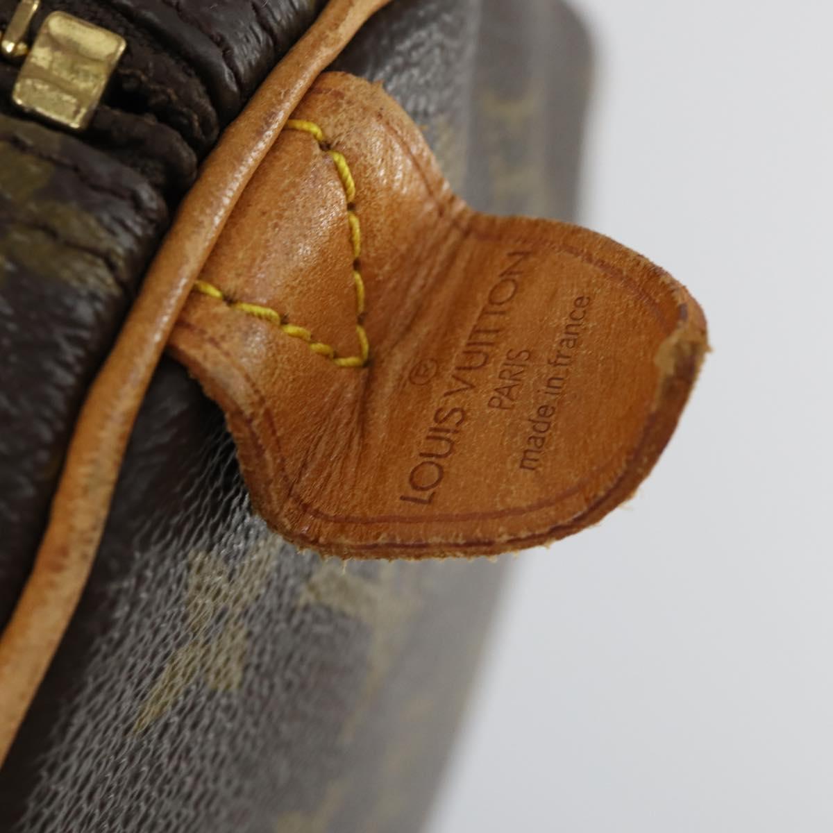 LOUIS VUITTON Monogram Keepall 60 Boston Bag M41422 LV Auth 161887