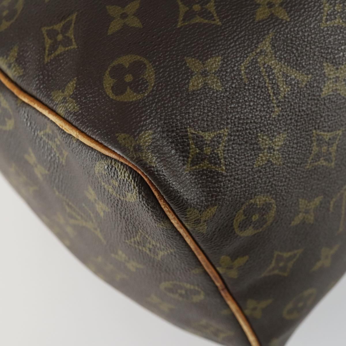 LOUIS VUITTON Monogram Speedy 35 Hand Bag M41524 LV Auth 161894