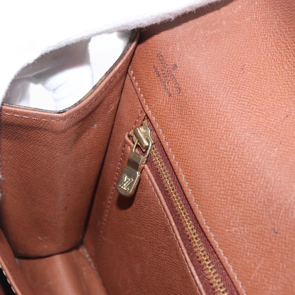 LOUIS VUITTON Monogram Pochette Dam GM Clutch Bag M51810 LV Auth 161898