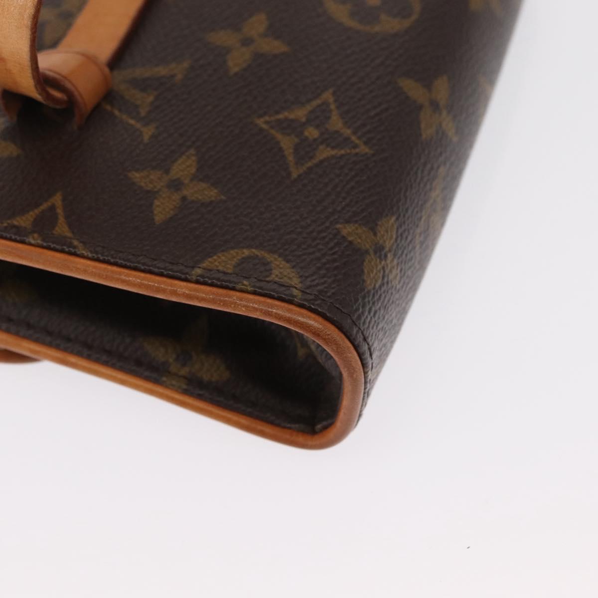LOUIS VUITTON Monogram Pochette Florentine Waist bag M51855 LV Auth 161904