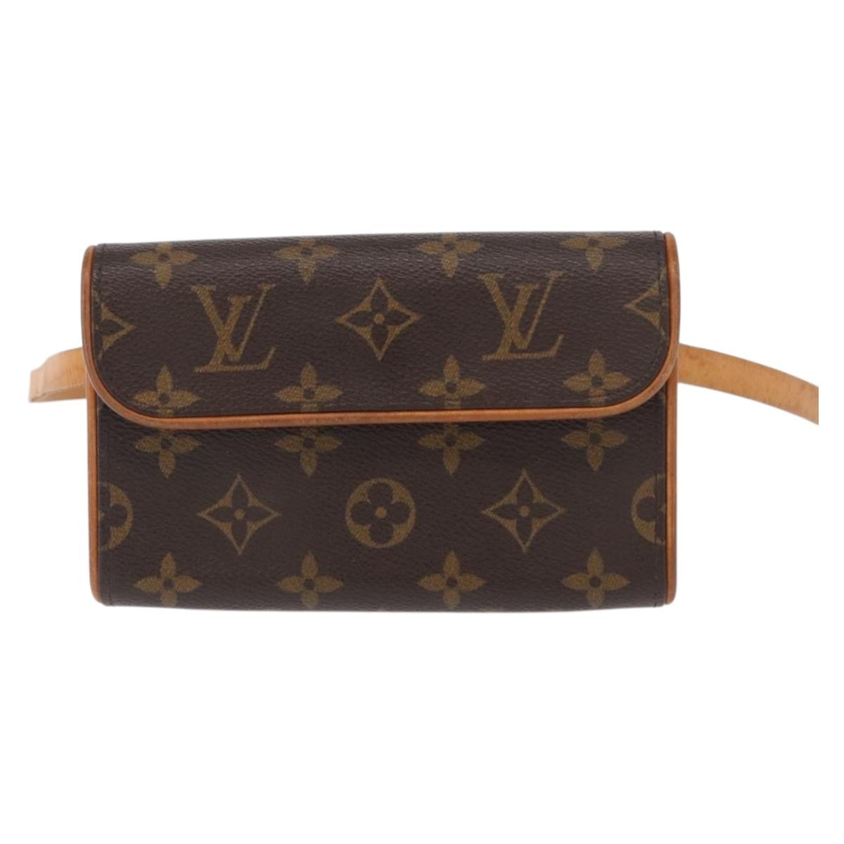 LOUIS VUITTON Monogram Pochette Florentine Waist bag M51855 LV Auth 161904