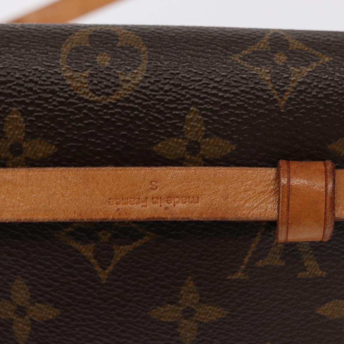 LOUIS VUITTON Monogram Pochette Florentine Waist bag M51855 LV Auth 161904