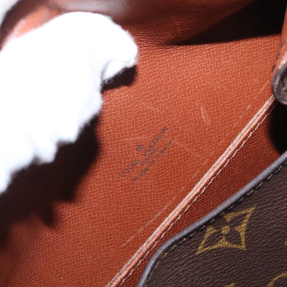LOUIS VUITTON Monogram Saint Cloud PM Shoulder Bag M51244 LV Auth 161907