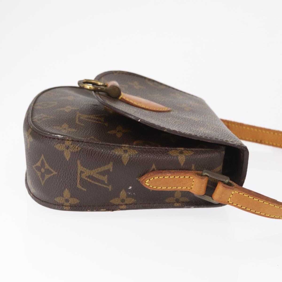 LOUIS VUITTON Monogram Saint Cloud PM Shoulder Bag M51244 LV Auth 161907