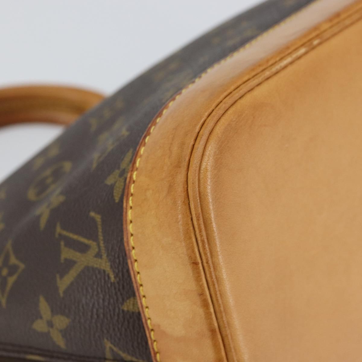 LOUIS VUITTON Monogram Alma Hand Bag M51130 LV Auth 161918