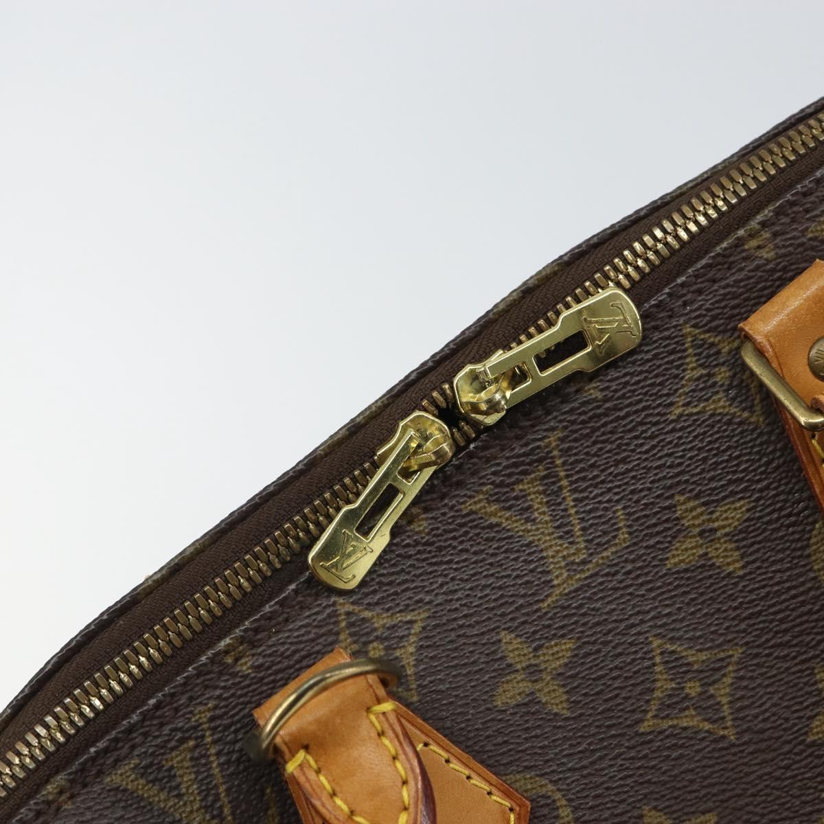 LOUIS VUITTON Monogram Alma Hand Bag M51130 LV Auth 161918