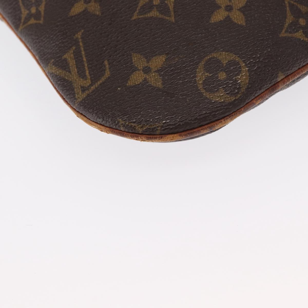 LOUIS VUITTON Monogram Pochette Bosphore Shoulder Bag M40044 LV Auth 161921