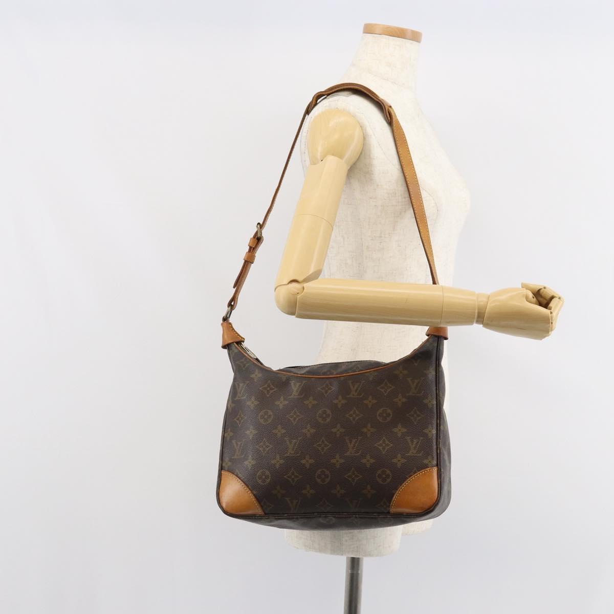 LOUIS VUITTON Monogram Boulogne 30 Shoulder Bag M51265 LV Auth 161923