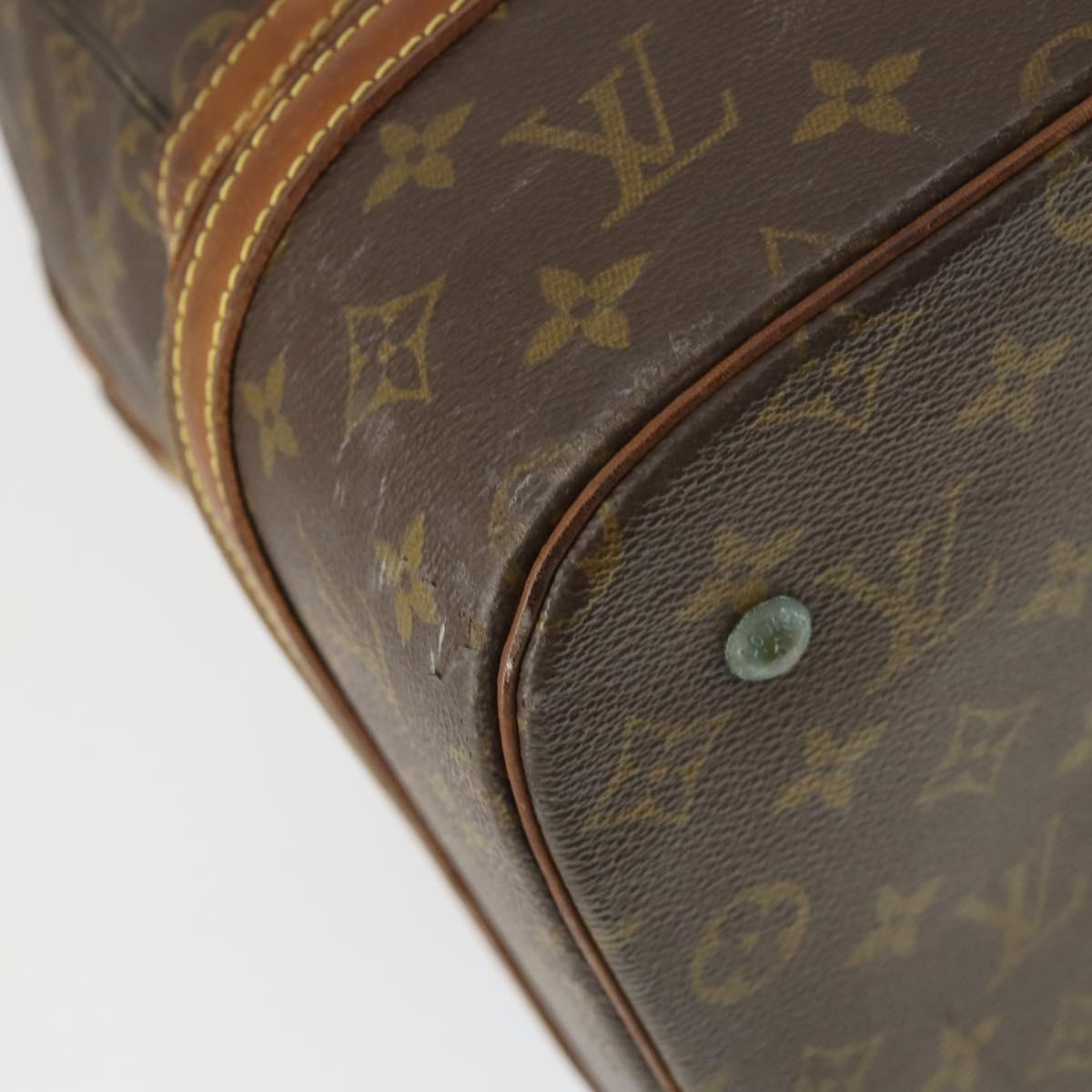 LOUIS VUITTON Monogram Sac Sports Boston Bag M41444 LV Auth 161939