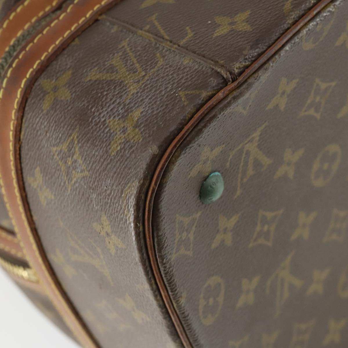 LOUIS VUITTON Monogram Sac Sports Boston Bag M41444 LV Auth 161939