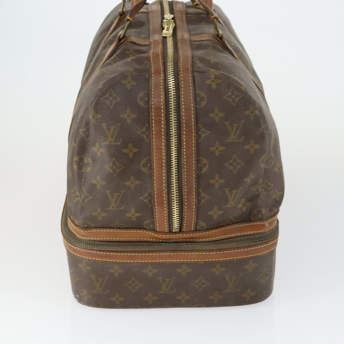 LOUIS VUITTON Monogram Sac Sports Boston Bag M41444 LV Auth 161939