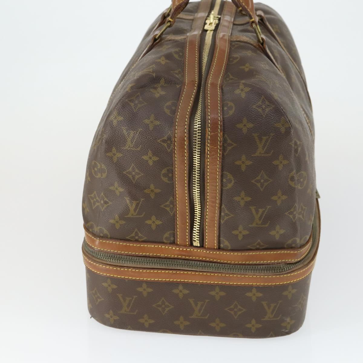 LOUIS VUITTON Monogram Sac Sports Boston Bag M41444 LV Auth 161939
