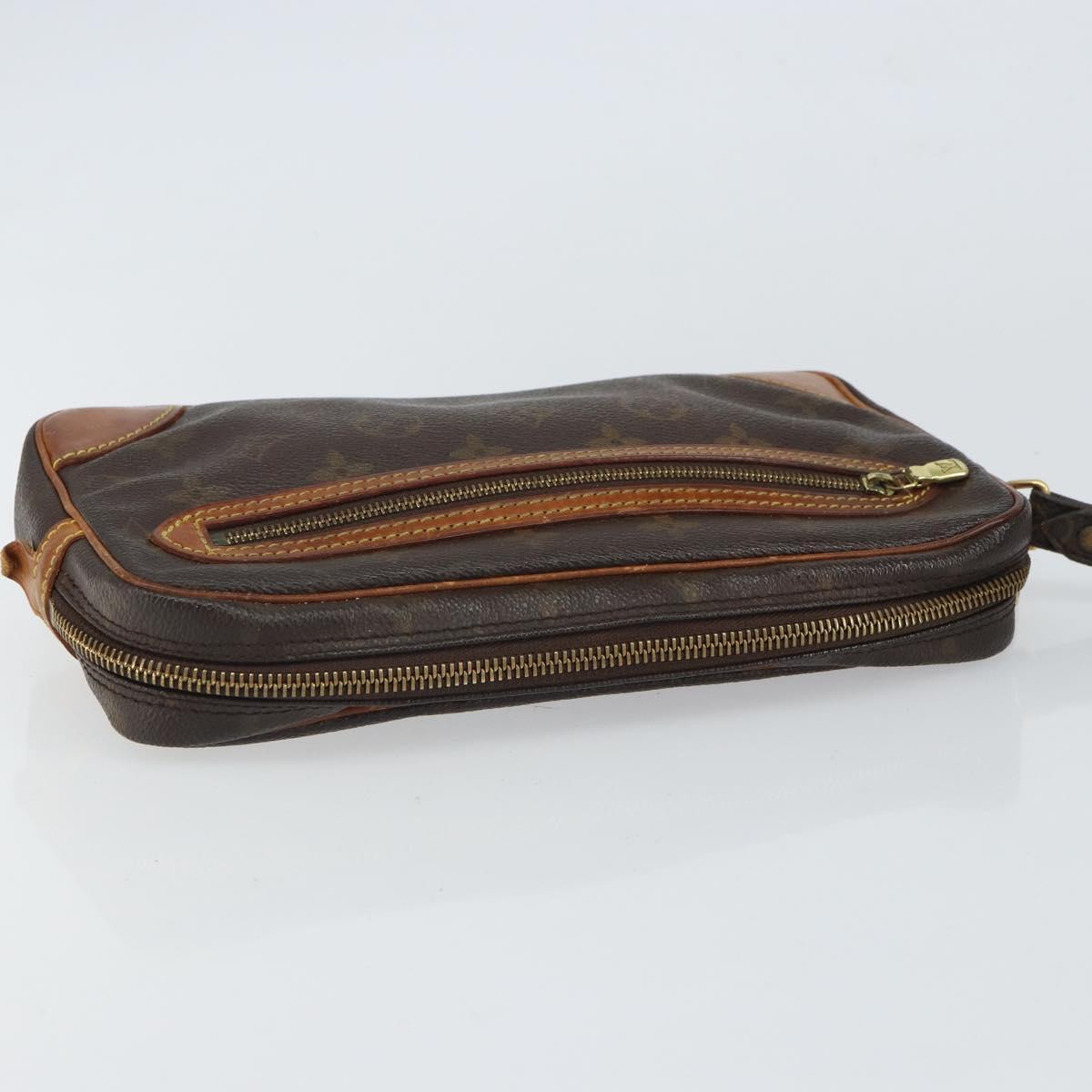 LOUIS VUITTON Monogram Marly Dragonne GM Clutch Bag M51825 LV Auth 161945