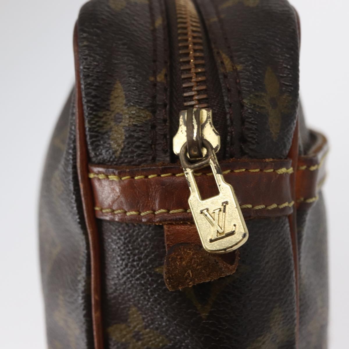 LOUIS VUITTON Monogram Compiegne 23 Clutch Bag M51847 LV Auth 161946