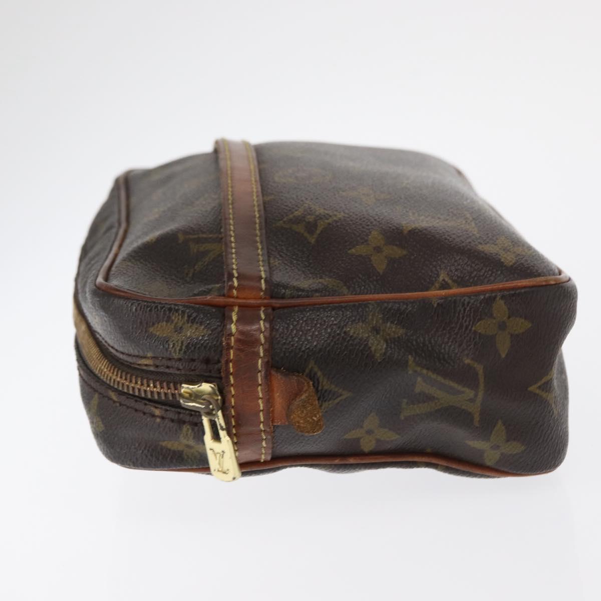 LOUIS VUITTON Monogram Compiegne 23 Clutch Bag M51847 LV Auth 161946
