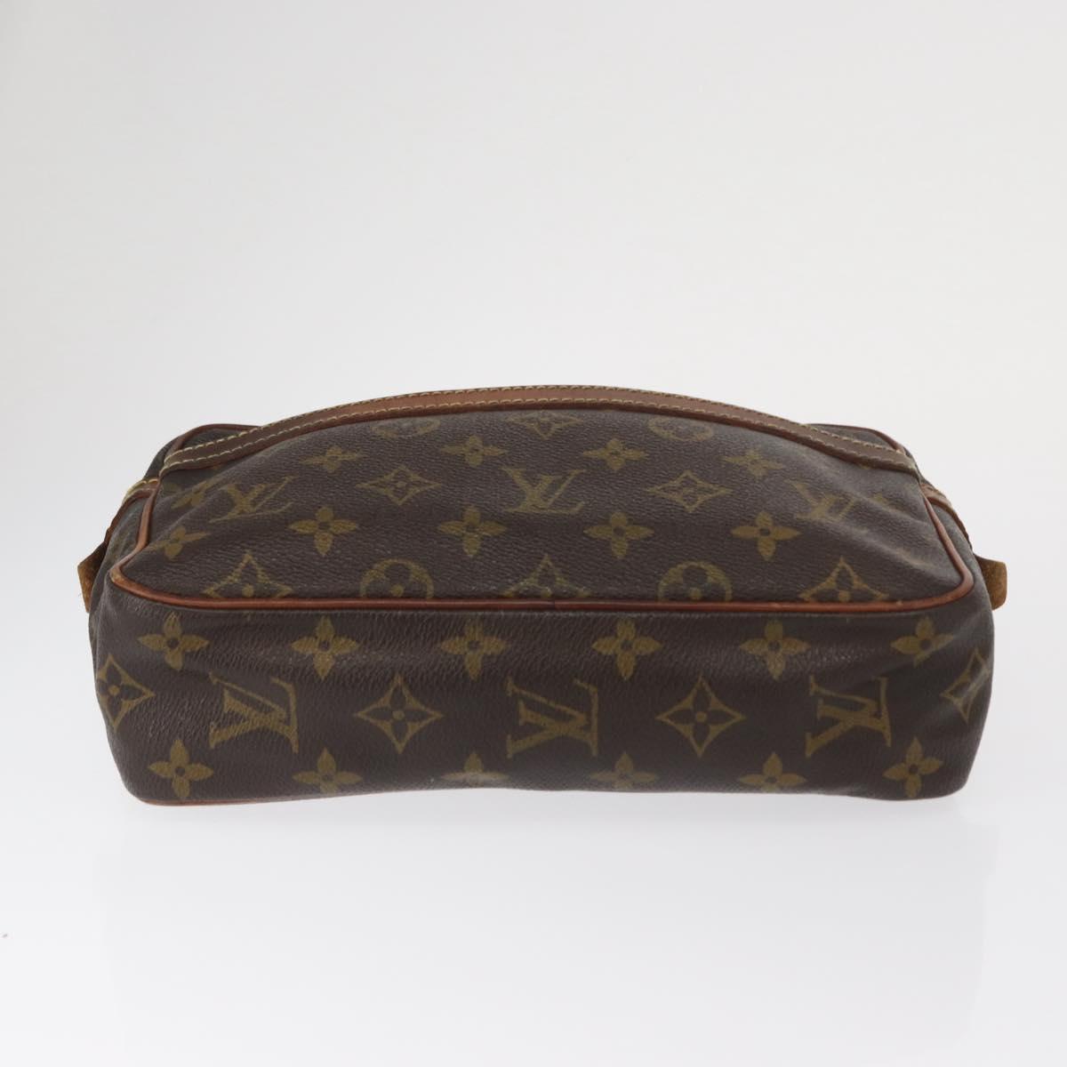 LOUIS VUITTON Monogram Compiegne 23 Clutch Bag M51847 LV Auth 161946
