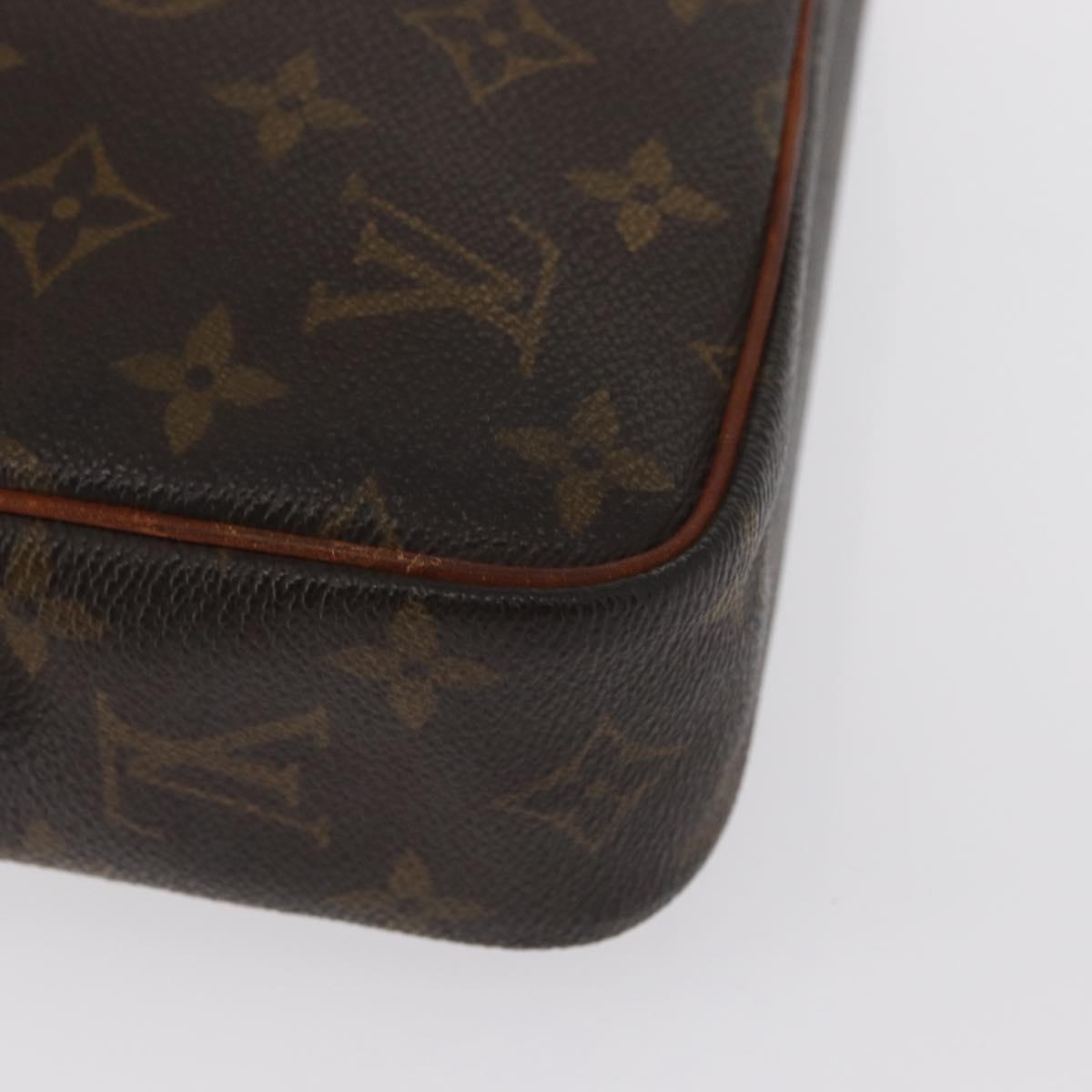 LOUIS VUITTON Monogram Compiegne 23 Clutch Bag M51847 LV Auth 161947
